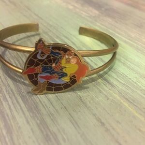 Marvel handmade Spider-Man MaryJane cuff bracelet